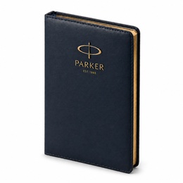 Ежедневник кожаный недатированный (140 х 200 мм.) А5 темно-синий 320 стр. | Арт. 3023122