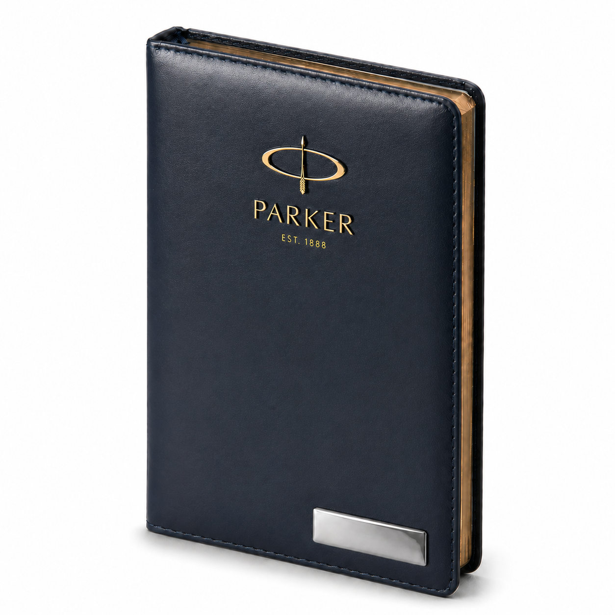 Ежедневник кожаный недатированный (140 х 200 мм.) А5 темно-синий 320 стр. | Арт. 3023122 — фото 3